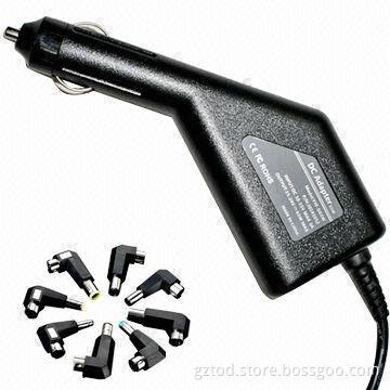 Universal 65W Car Charger Laptop DC Adapter with LCD Display, Multifunction Notebook Adapter